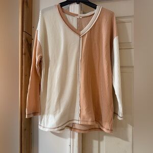 Two tone top